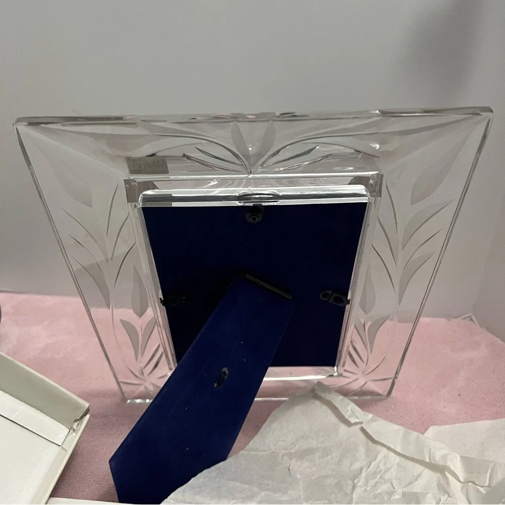 Miskasa Crystal Photo Frame New In Box